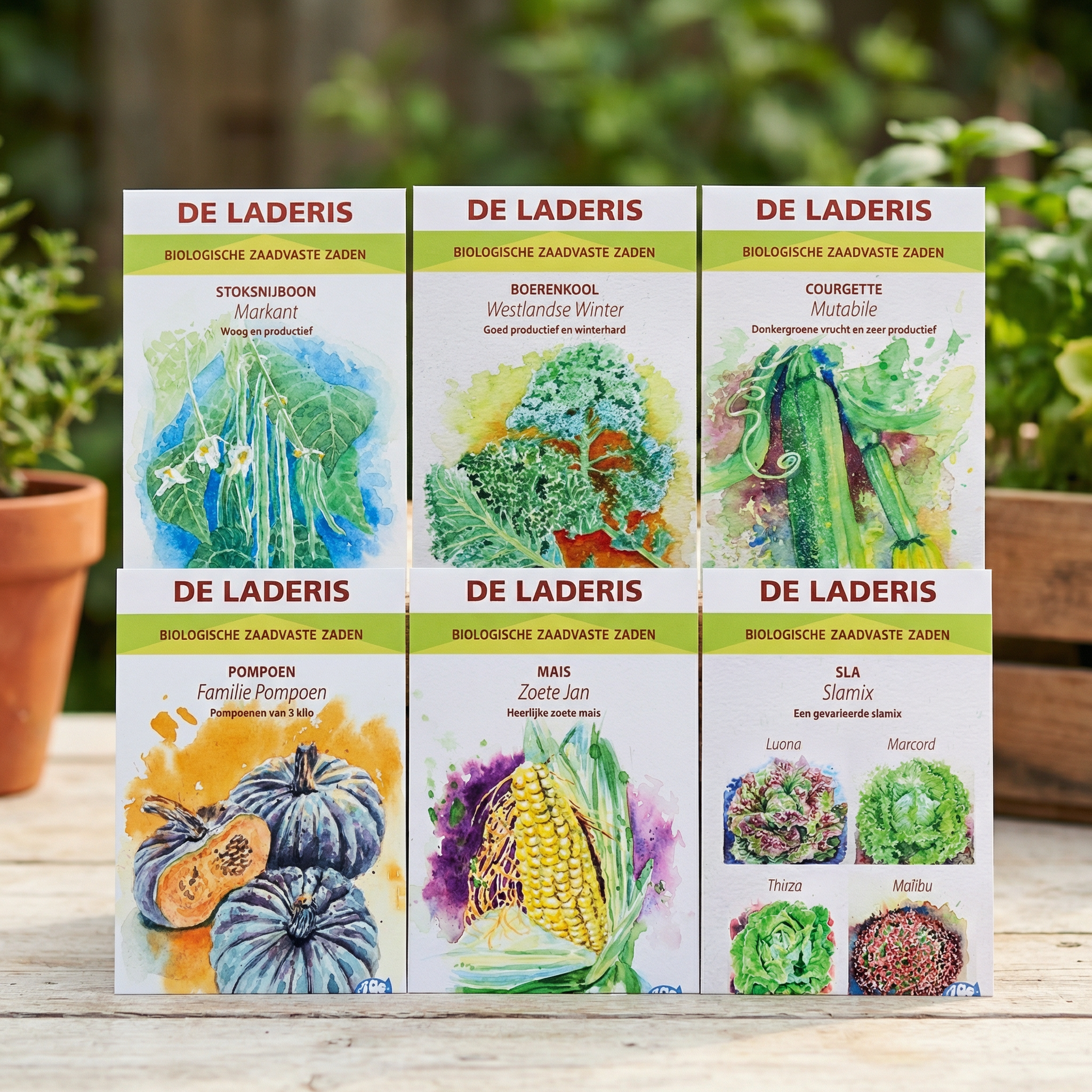 Moestuin Zaden-pakket