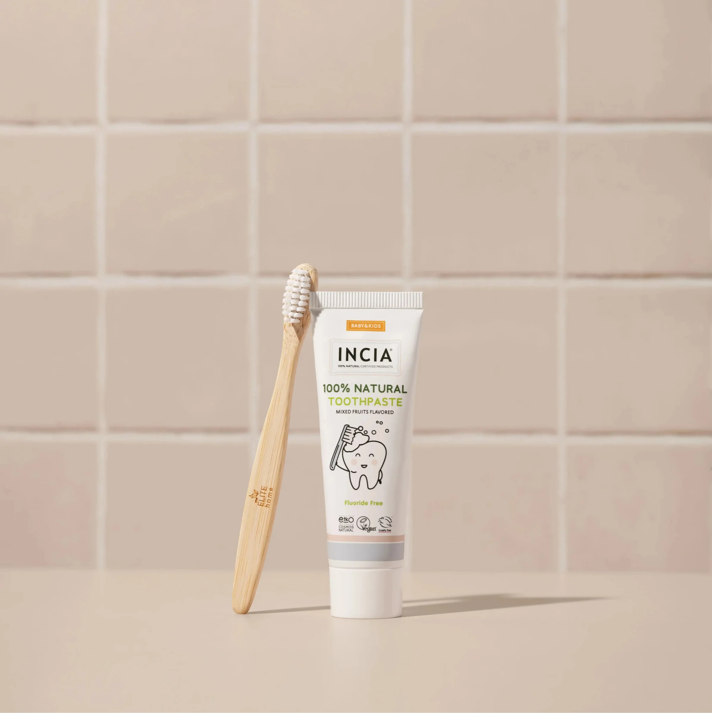 INCIA - Natuurlijke tandpasta voor baby’s en kinderen (zonder fluoride)