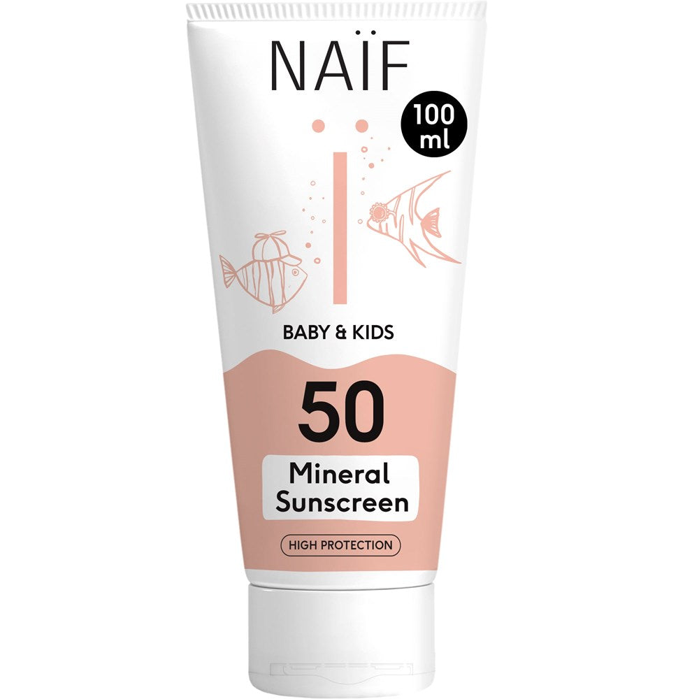 Naïf - Mineral Sunscreen for Baby & Kids SPF50 100ML