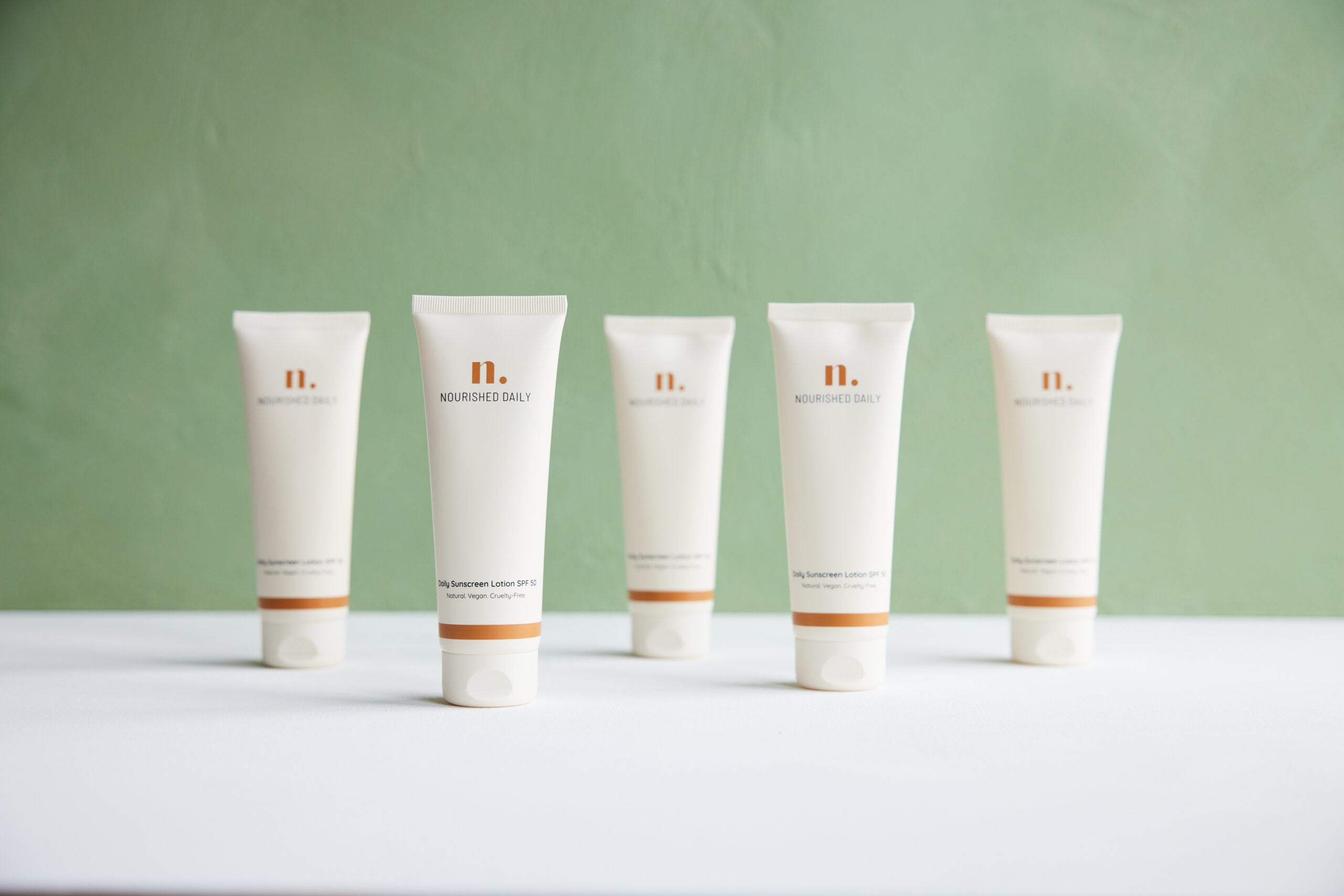 Nourished Daily - Face + Body Sunscreen Lotion SPF50