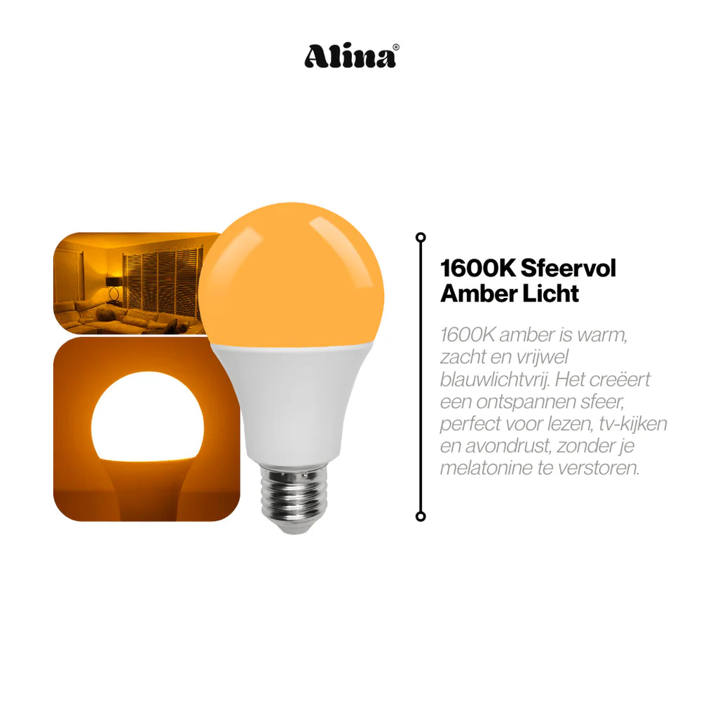 Alina - 3 kleuren licht lamp