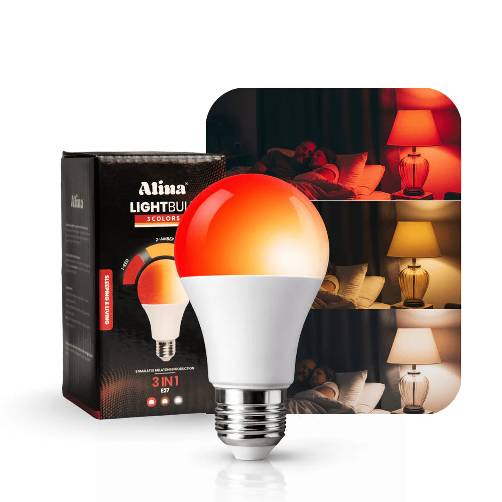 Alina - 3 kleuren licht lamp