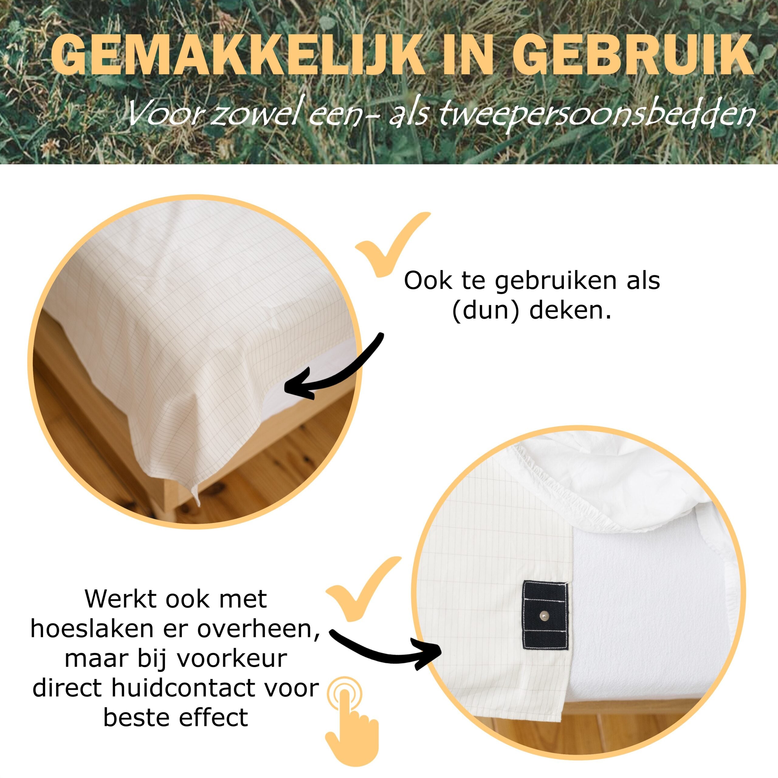 Earthle Earthing Laken (203x180cm)