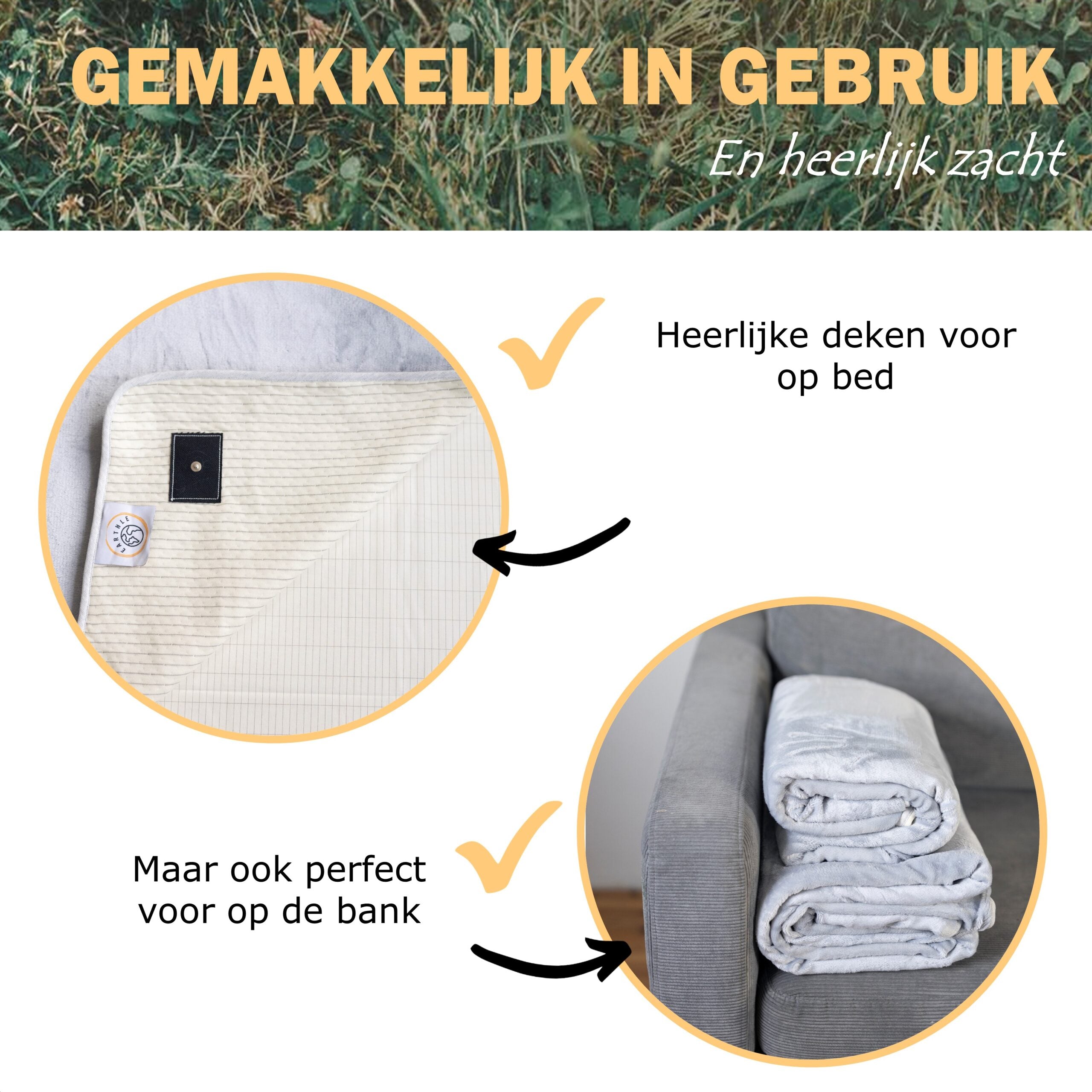 Earthle Aardingsdeken (157x127cm)