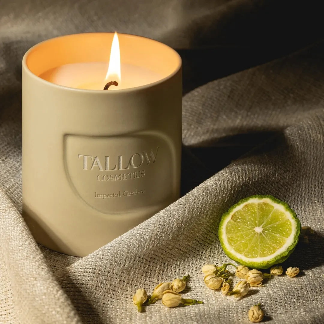 Tallow Cosmetics- Geurkaars Imperial Gardens