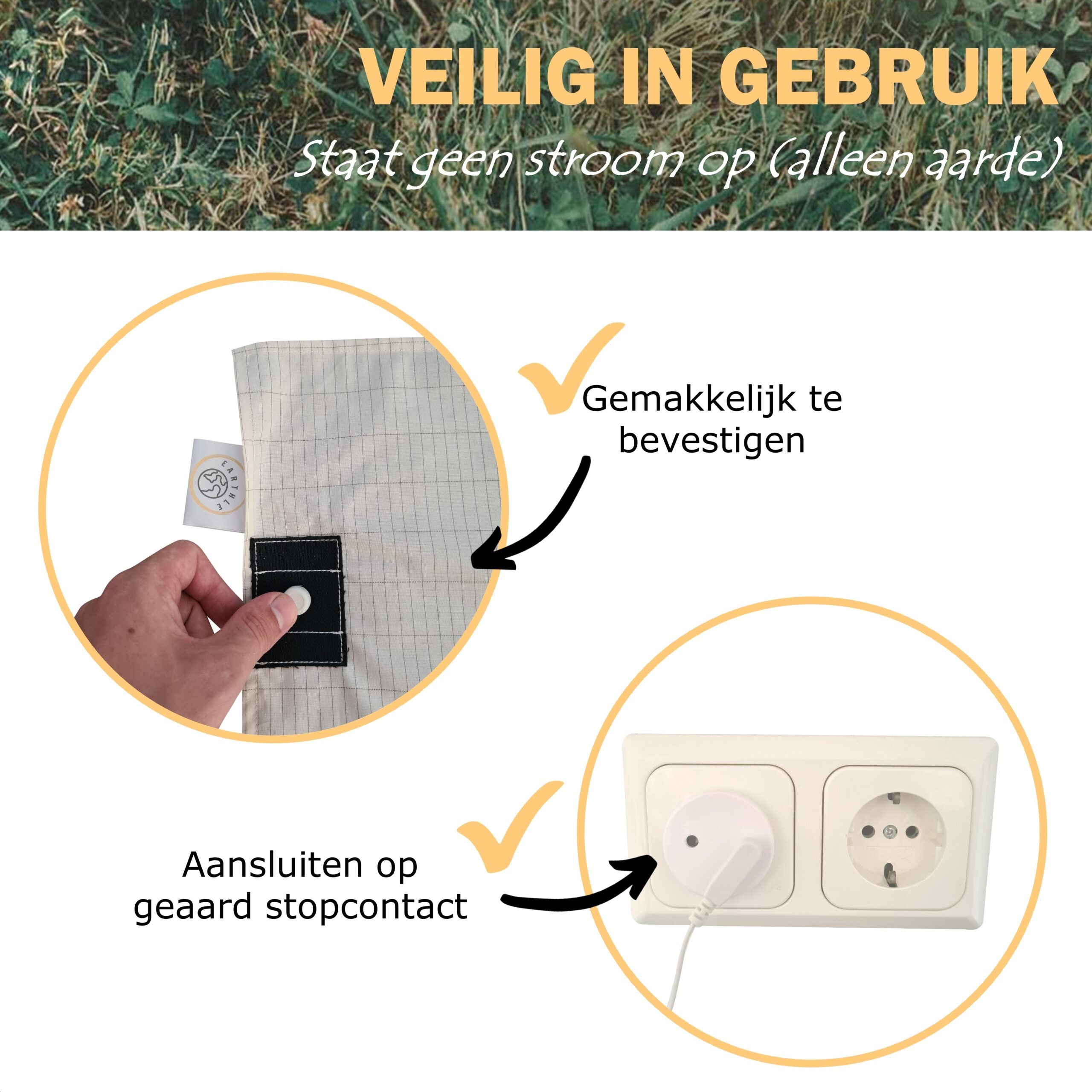 Earthle Earthing Kussensloop (71x51cm)