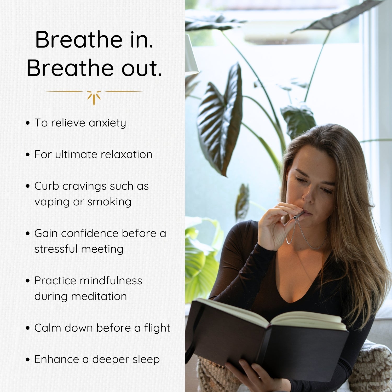 Quantum Nature Breathing Necklace