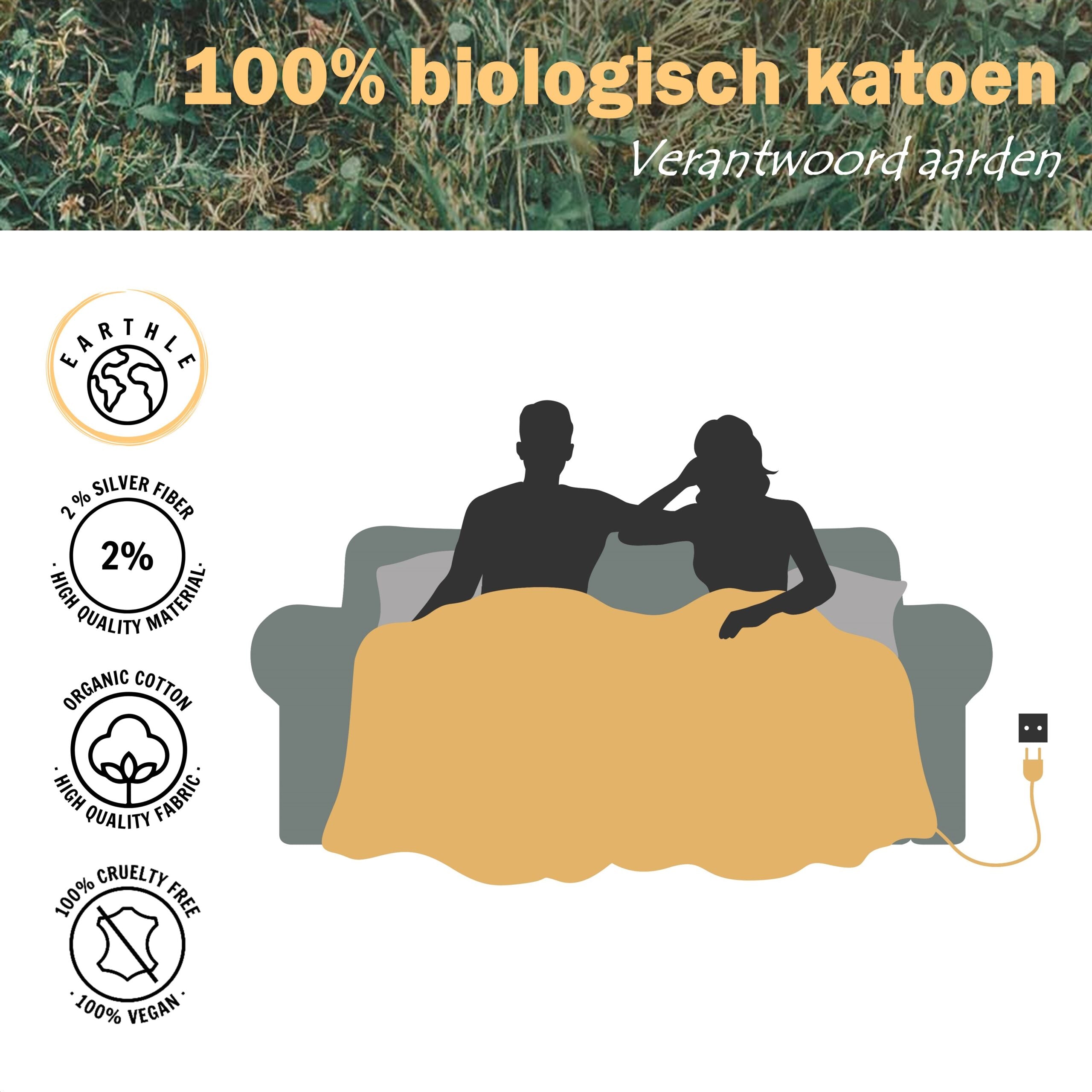 Earthle Aardingsdeken (203x152cm)