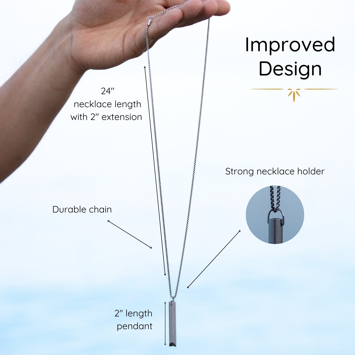 Quantum Nature Breathing Necklace