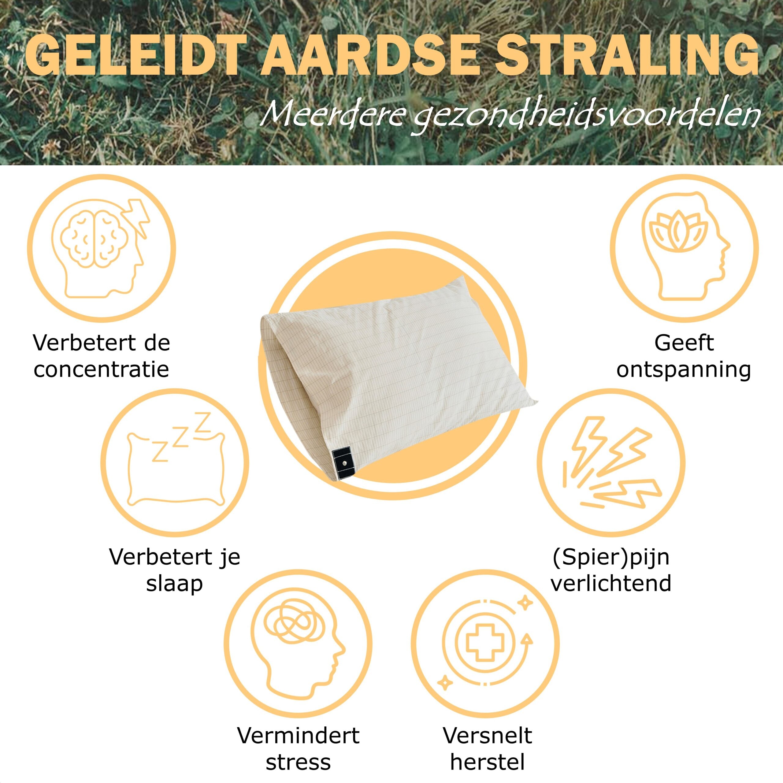 Earthle Earthing Kussensloop (71x51cm)