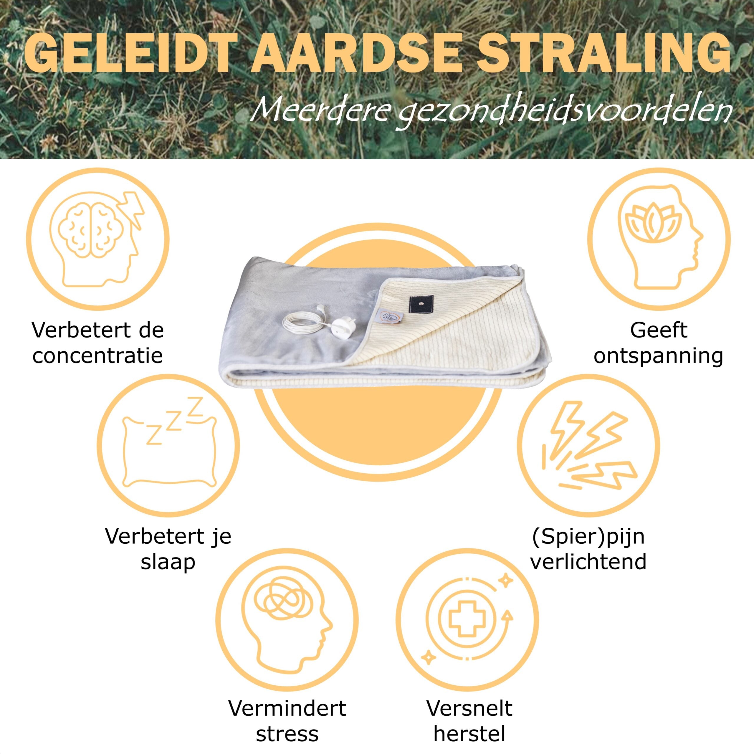 Earthle Aardingsdeken (203x152cm)