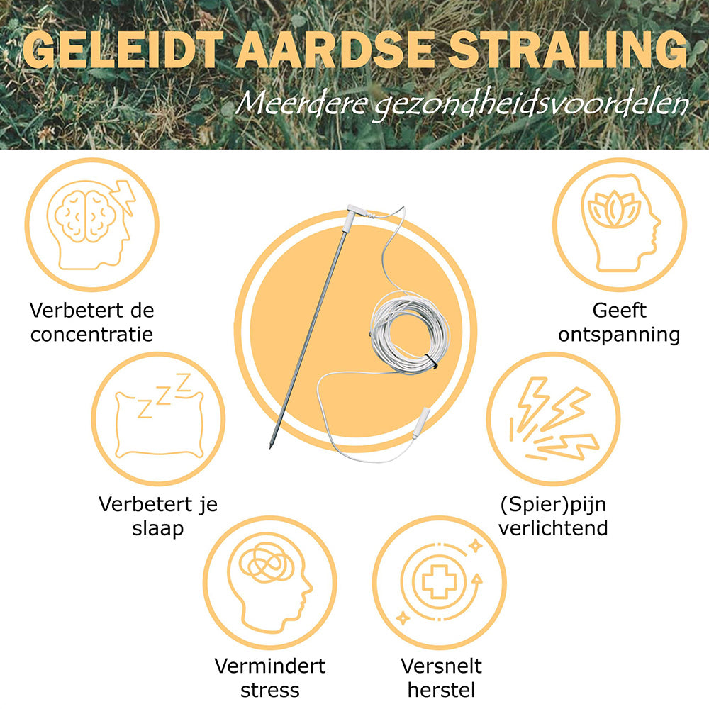 Earthle Earthing Pin (15m kabel)