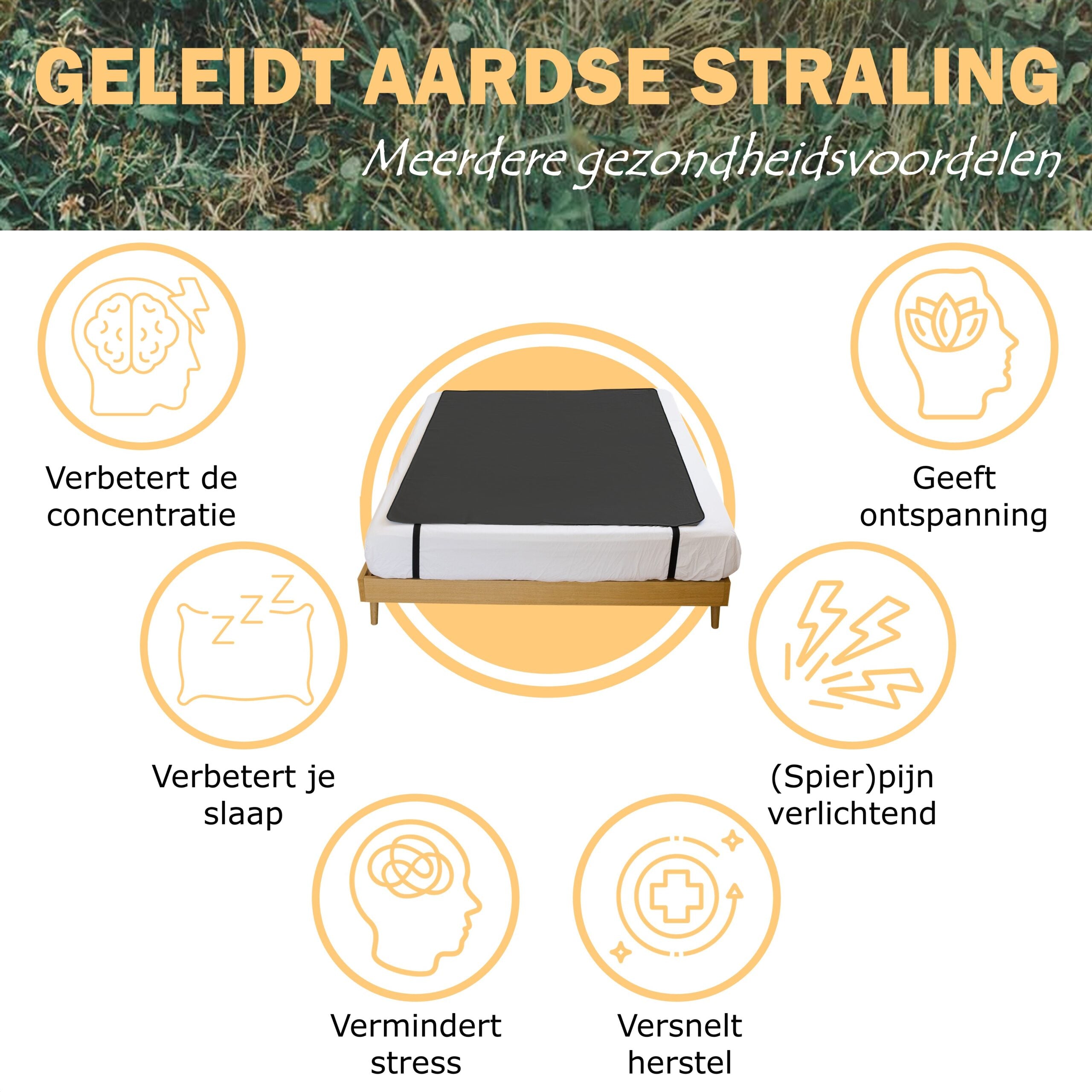 Earthle Earthing Slaapmat (185x137cm)