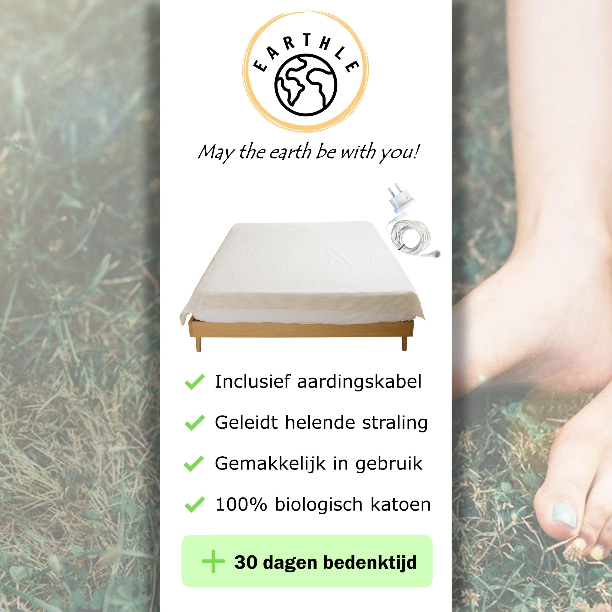 Earthle Earthing Laken (203x180cm)