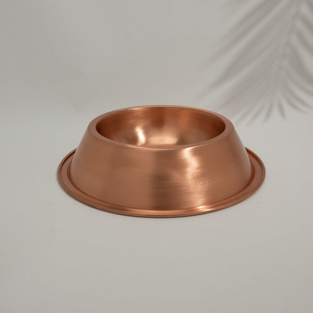 Koperen drinkbak voor hond & kat (275ml)