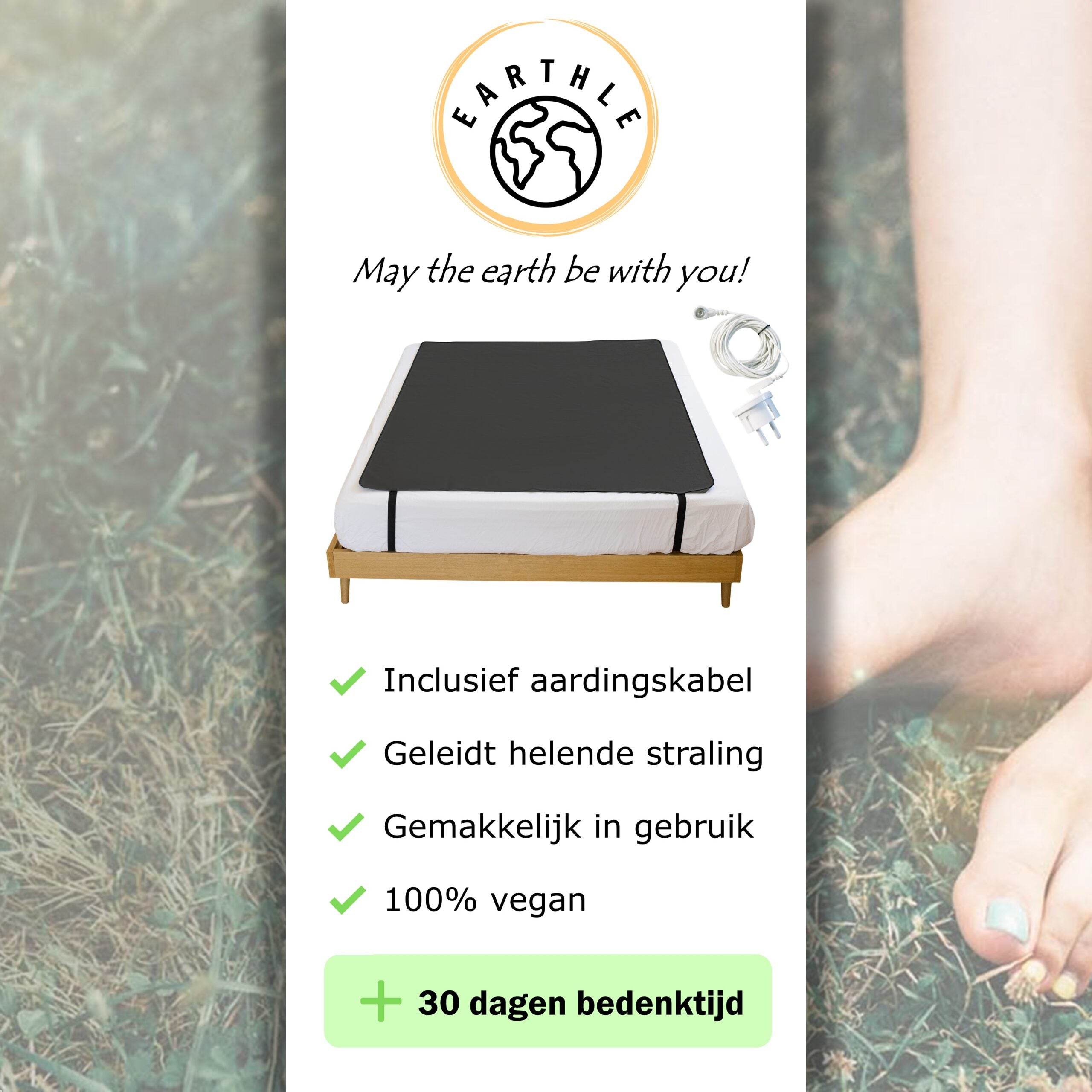 Earthle Earthing Slaapmat (185x137cm)