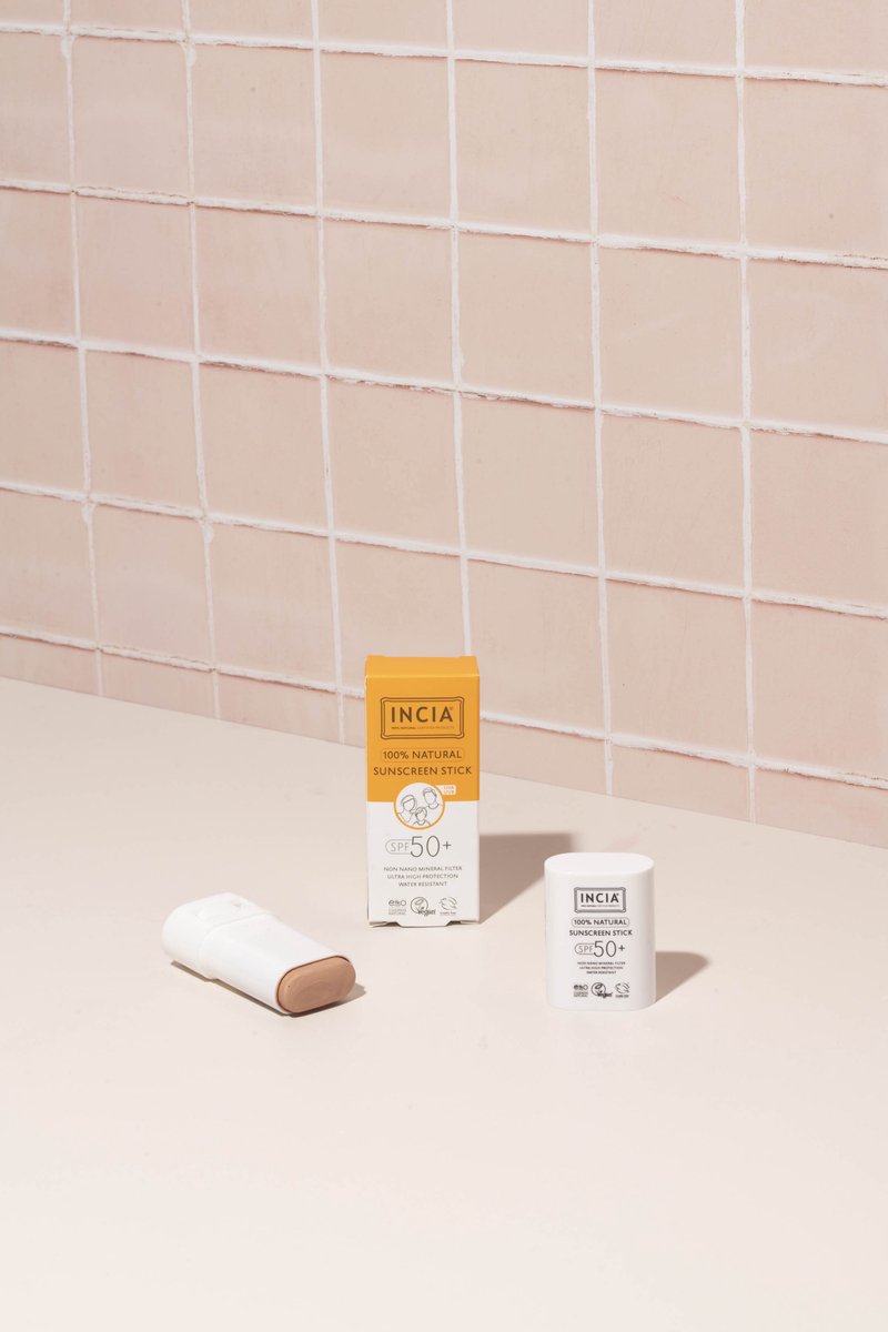 INCIA- Zonnebrandstick SPF 50+ met minerale filters