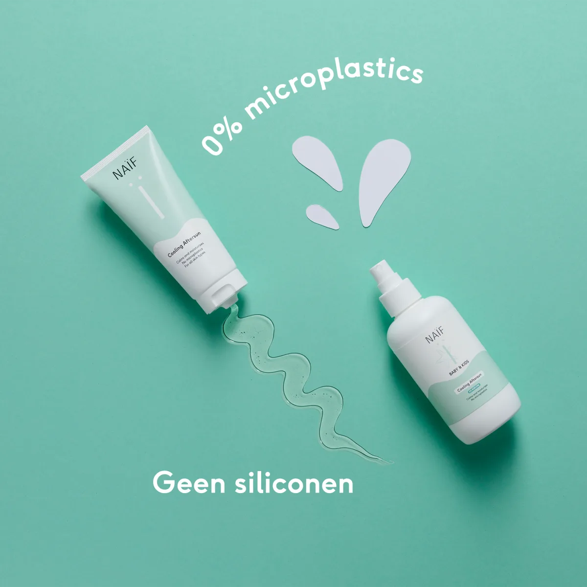 Naïf - Verkoelende After Sun Gel Familie 100ml