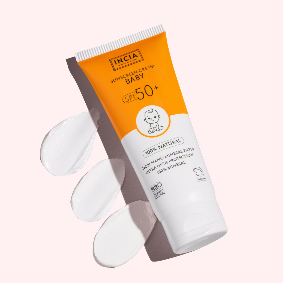 INCIA - Zonnebrandcrème voor Baby & Kind SPF50