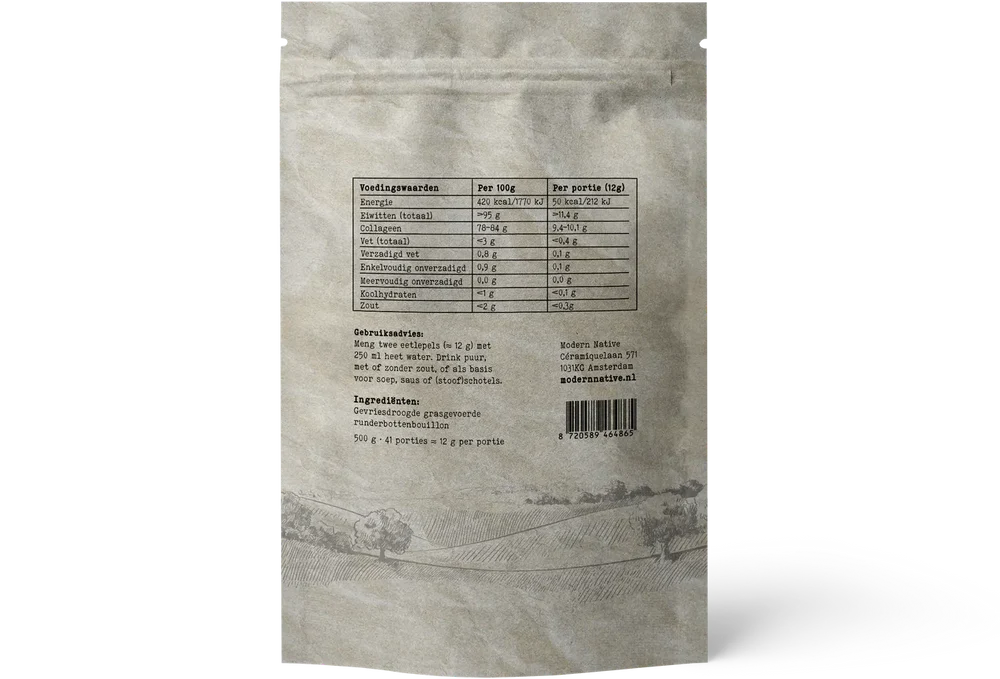 Modern Native - Bottenbouillion (500 gram)