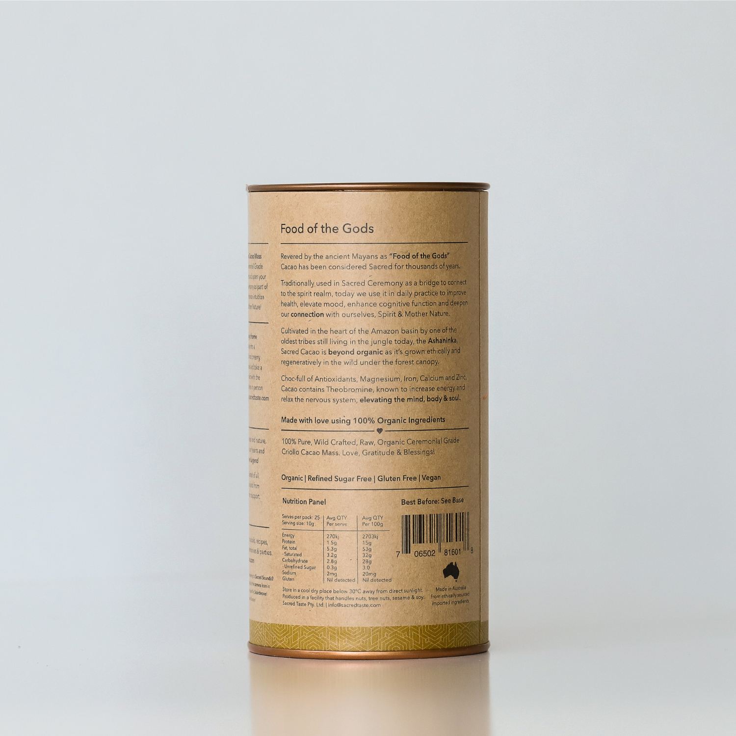 Sacred Taste - Ceremoniële Cacao