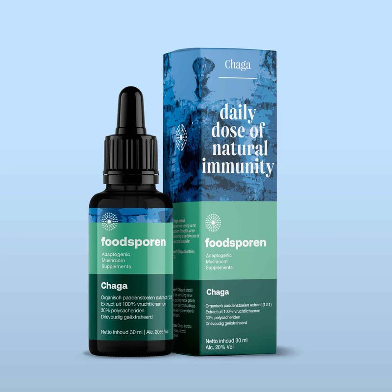 Foodsporen - Chaga vloeibaar extract 50 ml