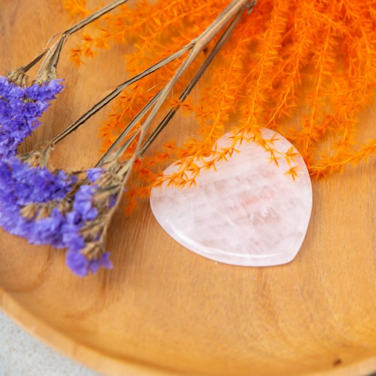 Edelstenen Hart Rozenkwarts