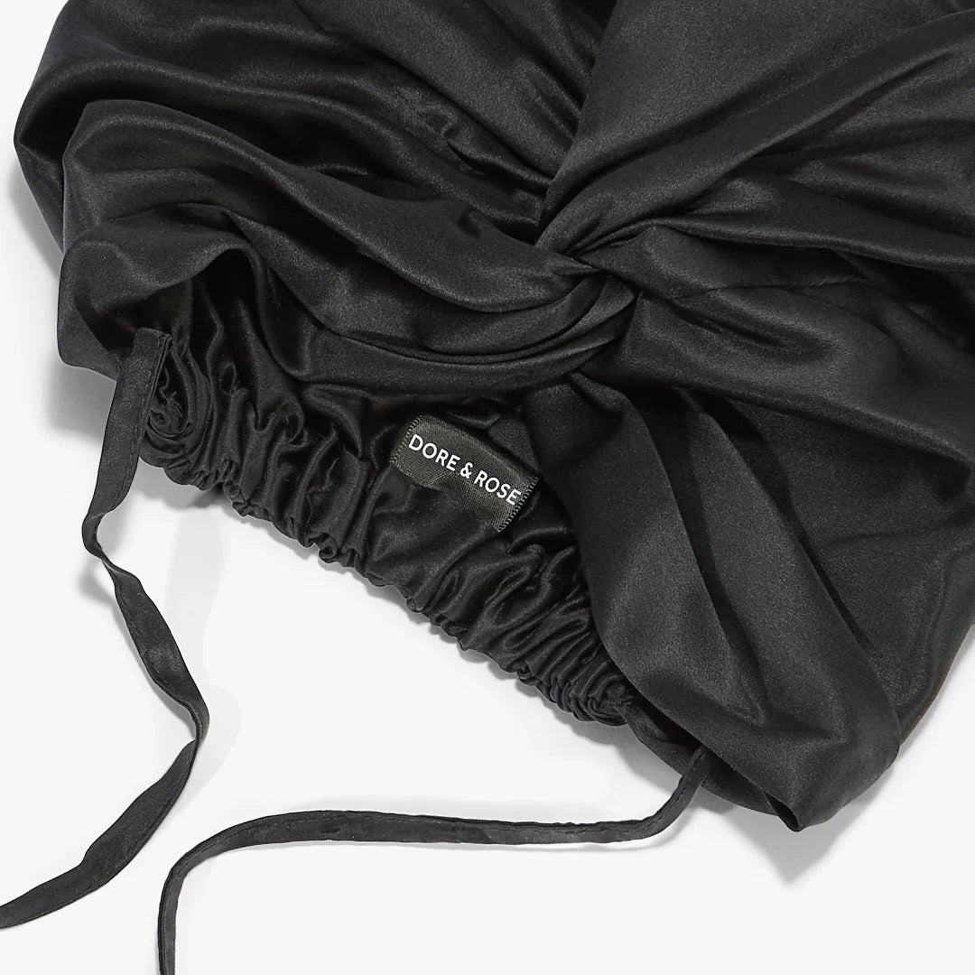 Dore and Rose - Premium Silk Bonnet Luxe Zijden Slaapmuts