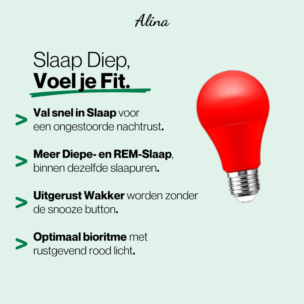 Alina Rood lichttherapie lamp