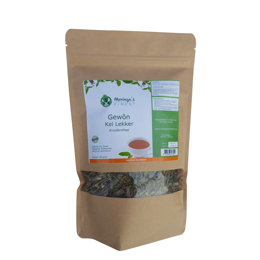 Moringa’s Finest - Gewôn Kei Lekker kruidenthee