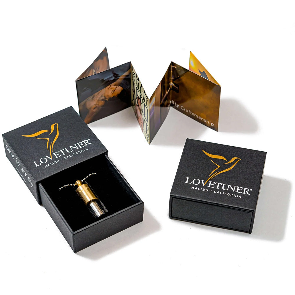 Lovetuner - Bronze 528hz Adem & Meditatie Apparaat (Ball-chain)