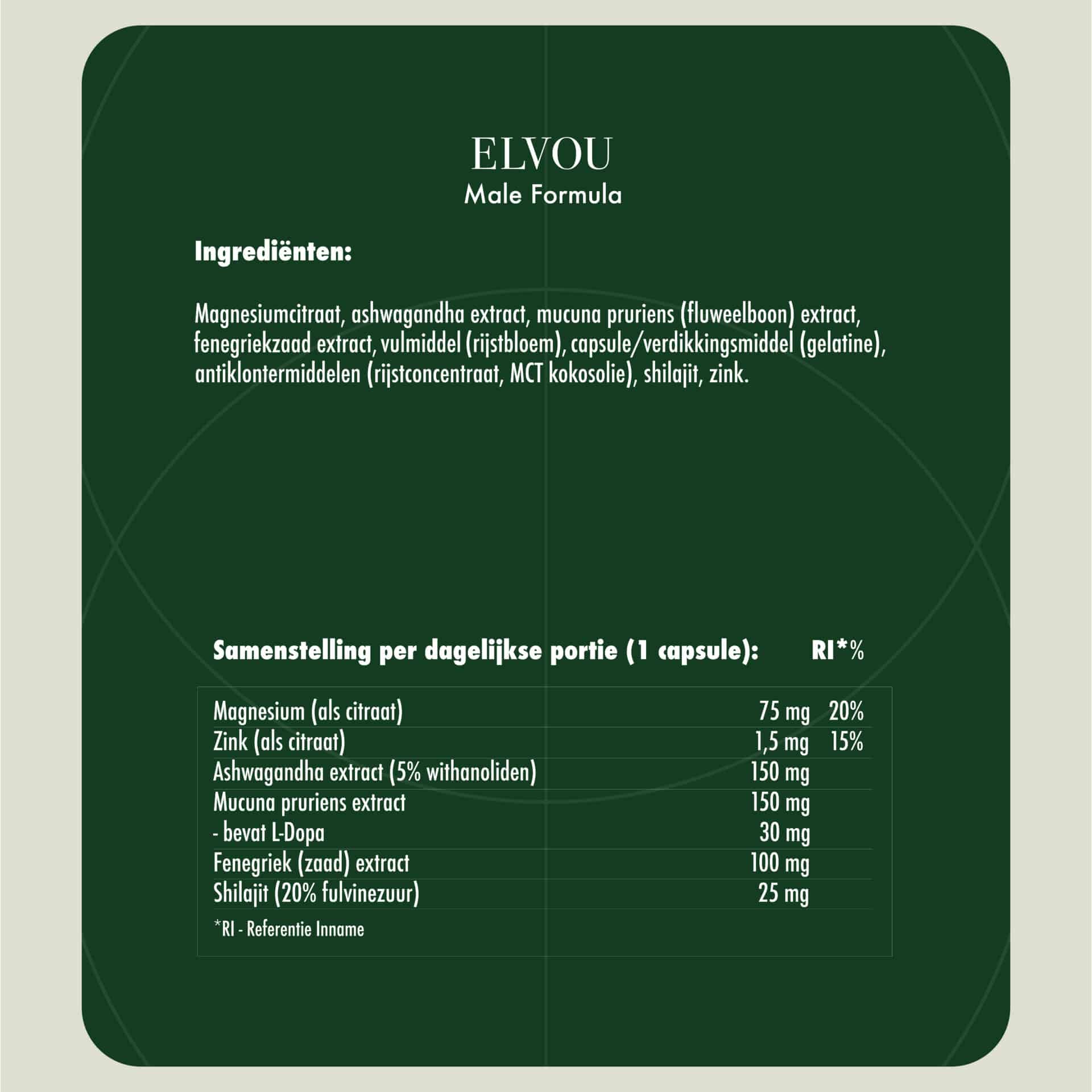Elvou - Male Formula
