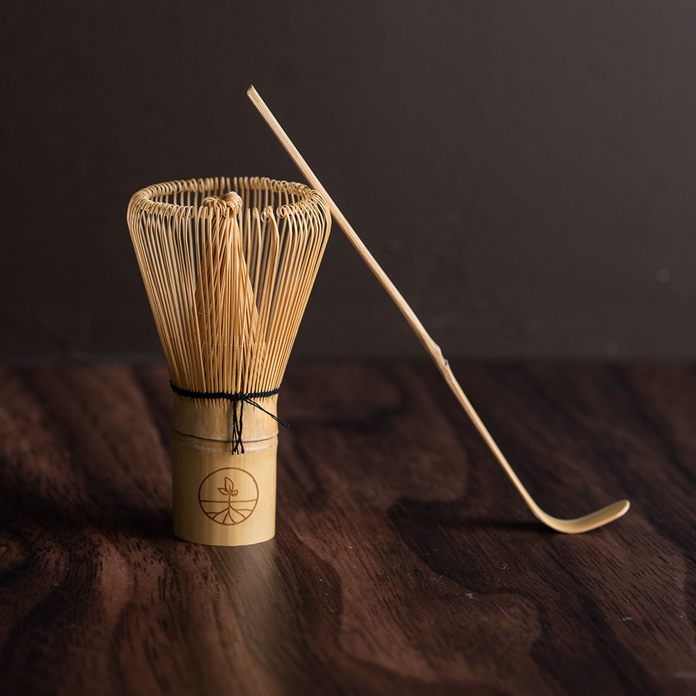 22.Matcha - Traditionele Matcha klopper en lepel