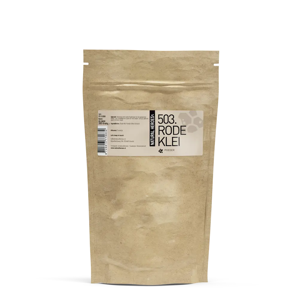 Natural Heroes - Rode Klei Poeder
