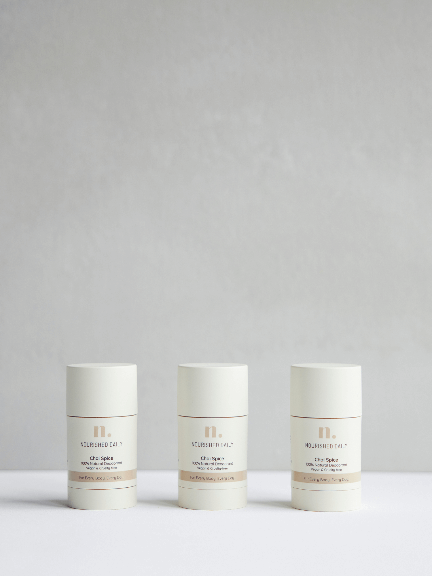 Nourished Daily - Natuurlijke Deodorant Stick (Chai Spice)