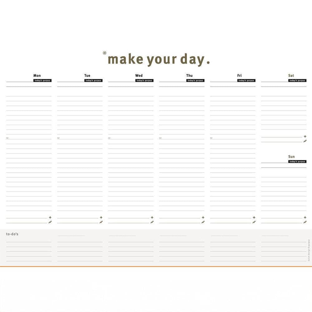 Purpuz Desk Planner