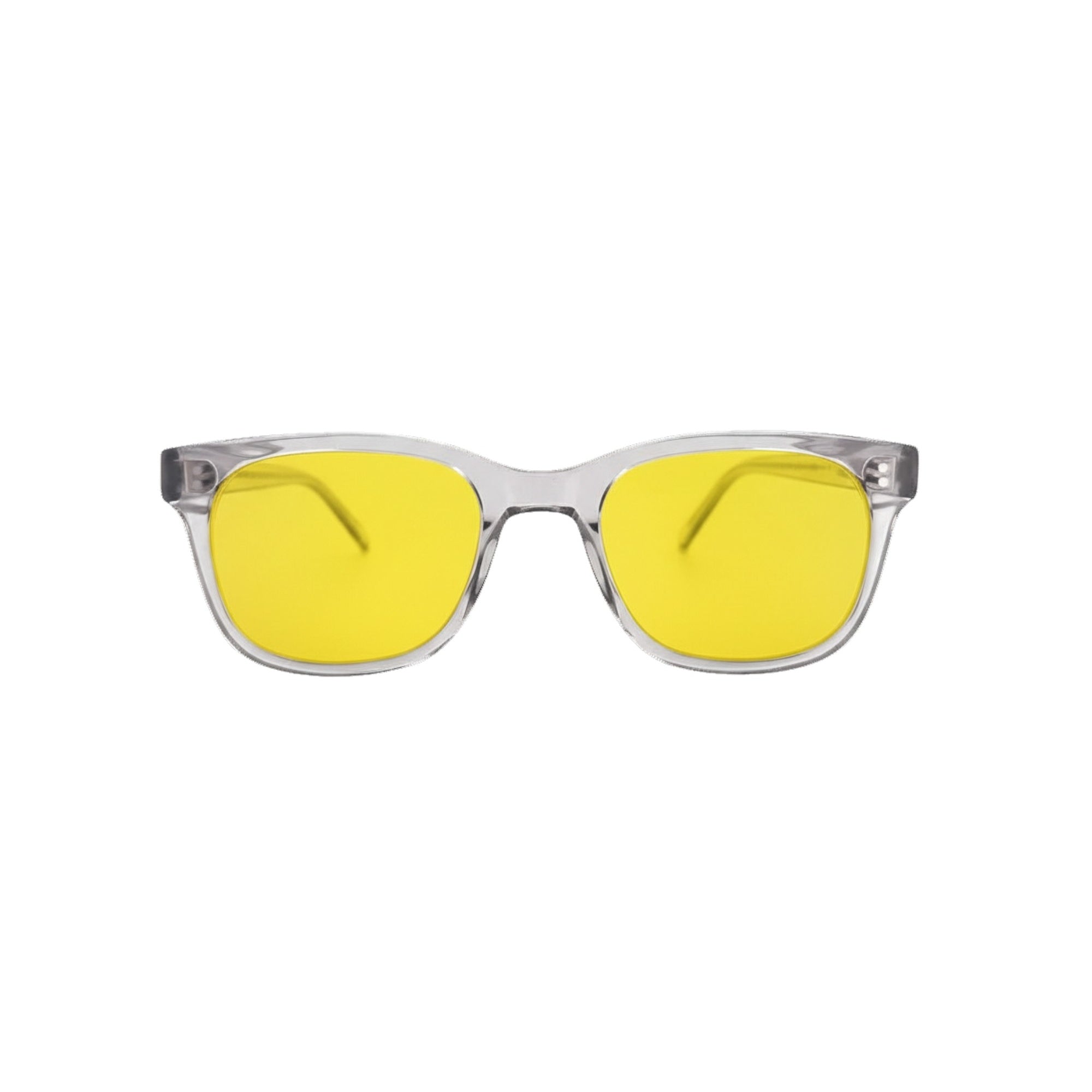 Premium blauwlicht bril 'Shape Of You' Work 480™ lens (Transparant Grijs)