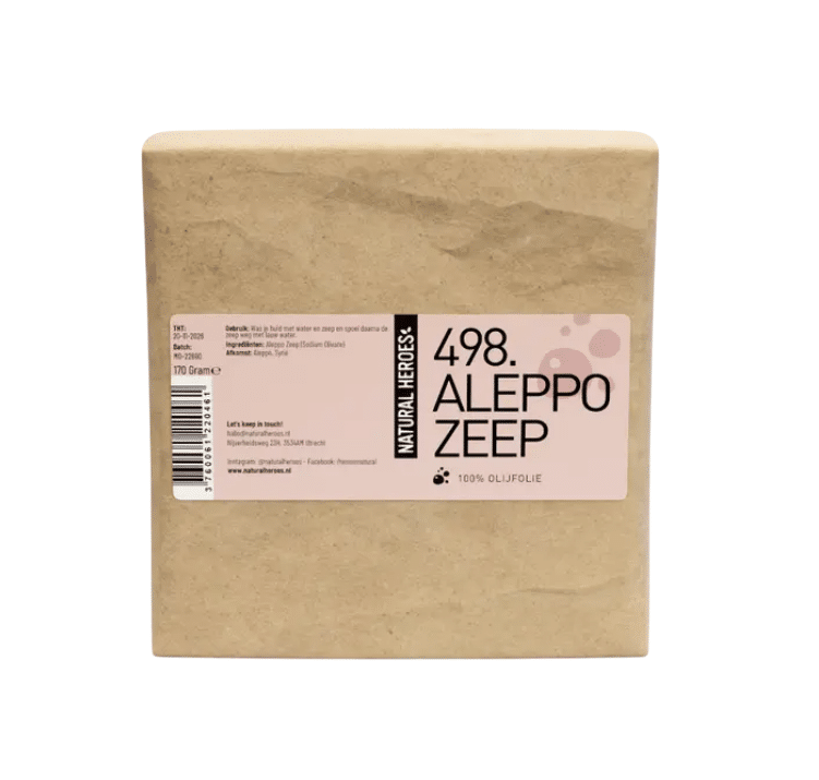 Natural Heroes - Aleppo Zeep (100% Biologisch Olijfolie)