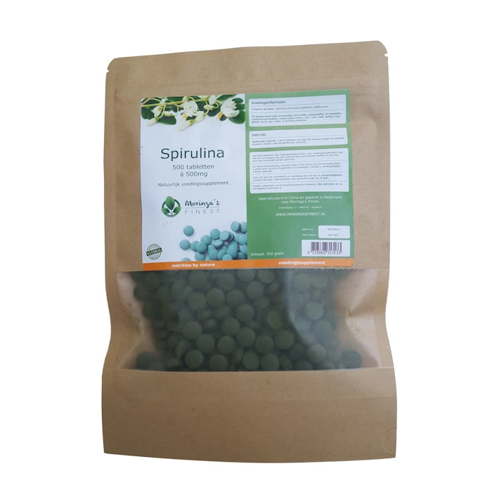Moringa's Finest - Spirulina Tabletten 500mg