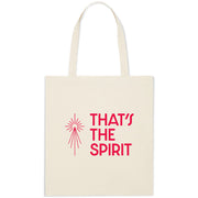 That's the Spirit canvas tas