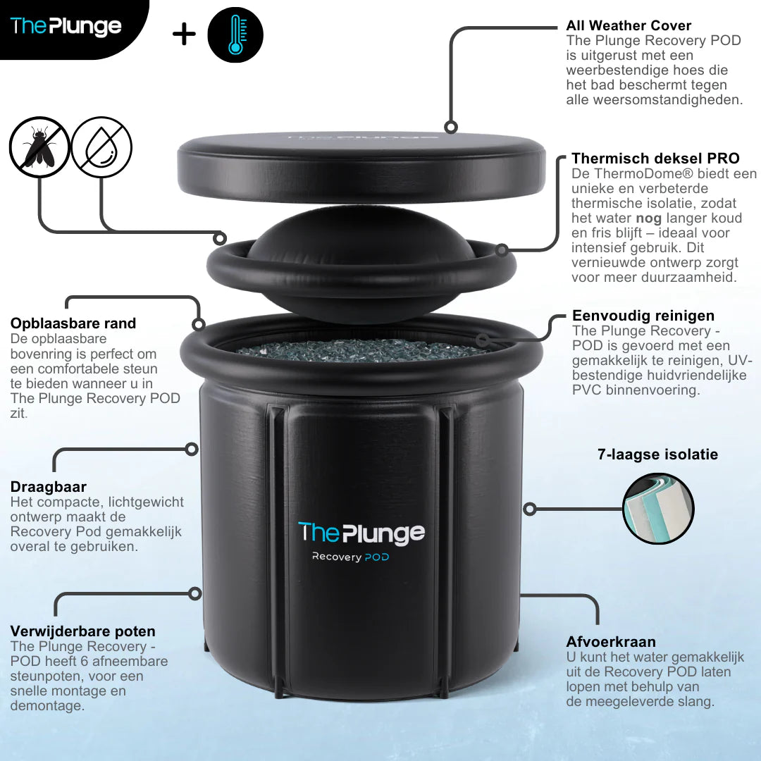 The Plunge - Recovery Pod - Premium ijsbad