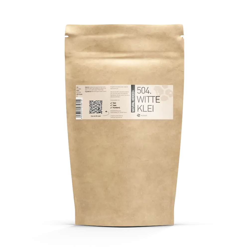 Natural Heroes -   Witte Klei Poeder