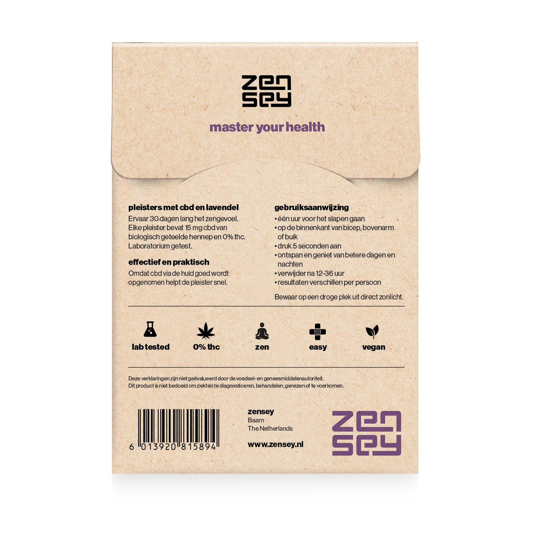 Zensey - 24/zen CBD pleisters