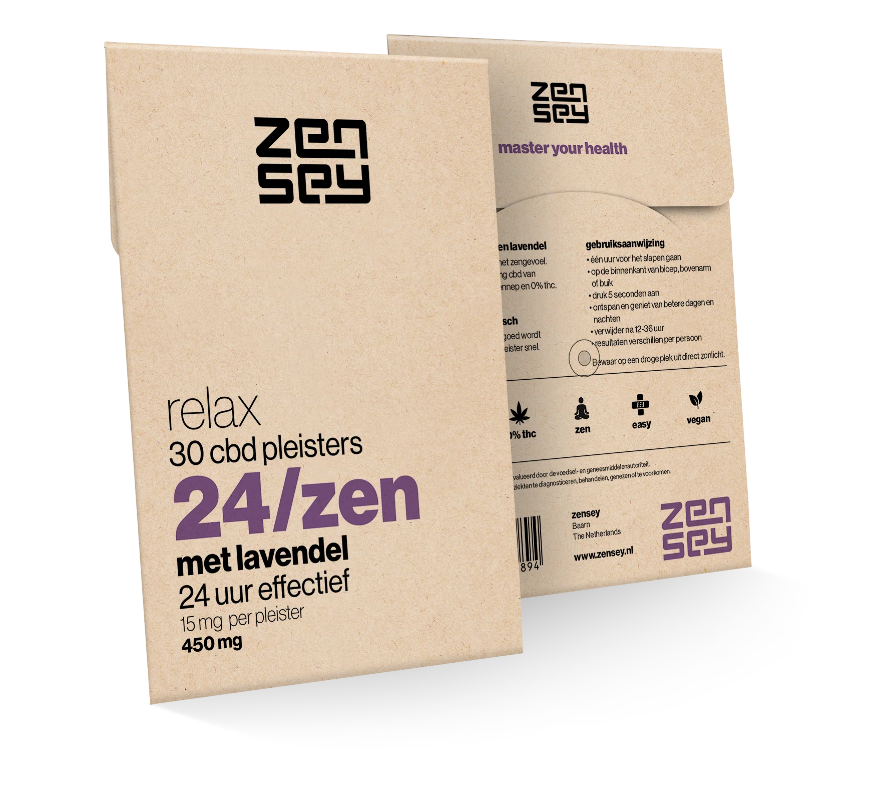 Zensey - 24/zen CBD pleisters