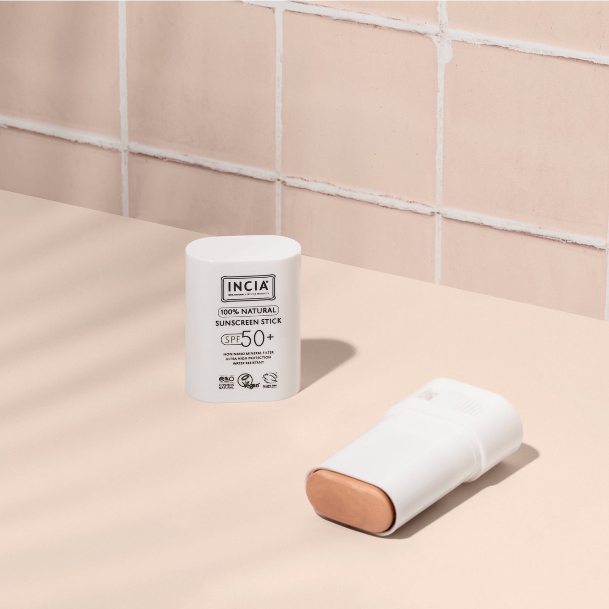 INCIA- Zonnebrandstick SPF 50+ met minerale filters