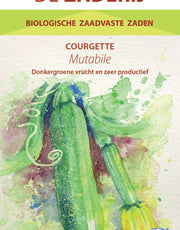 De Zaderij - Biologische Zaden Courgette (Mutabile) a 10 zaden