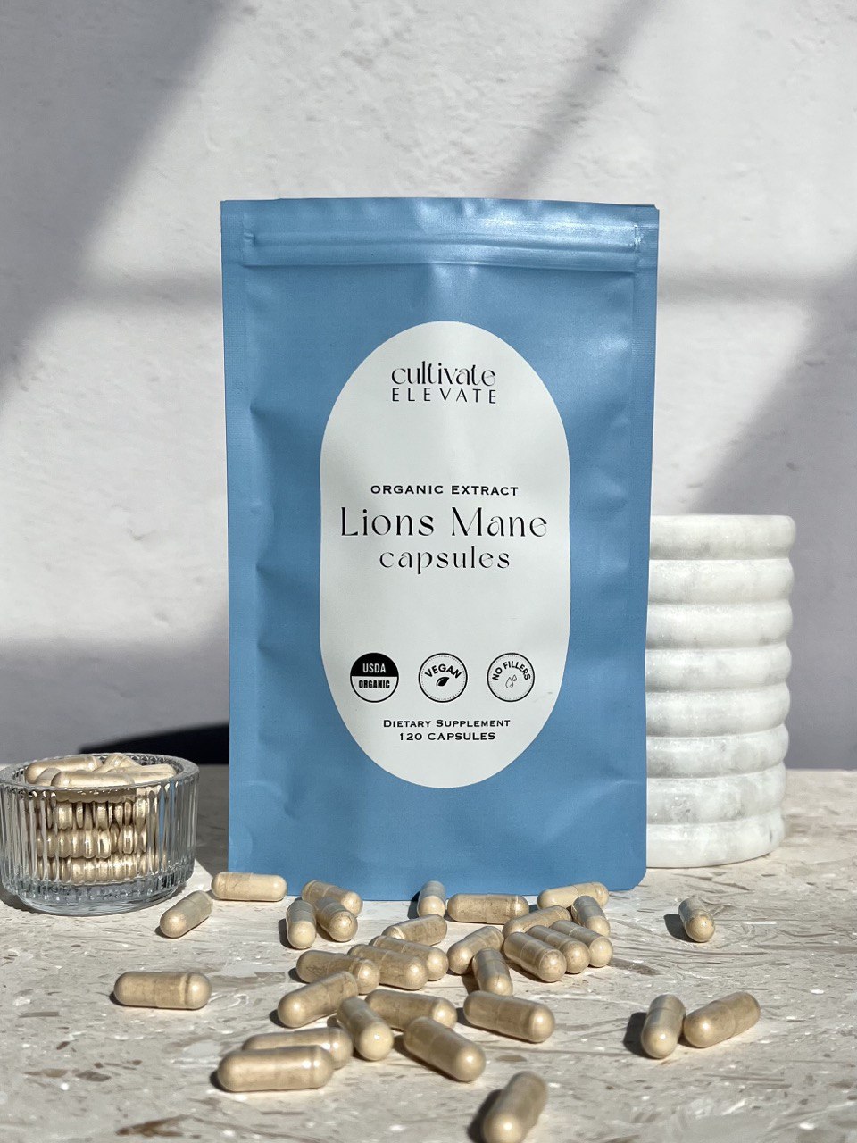 Cultivate Elevate - Organic Lion’s Mane Capsules