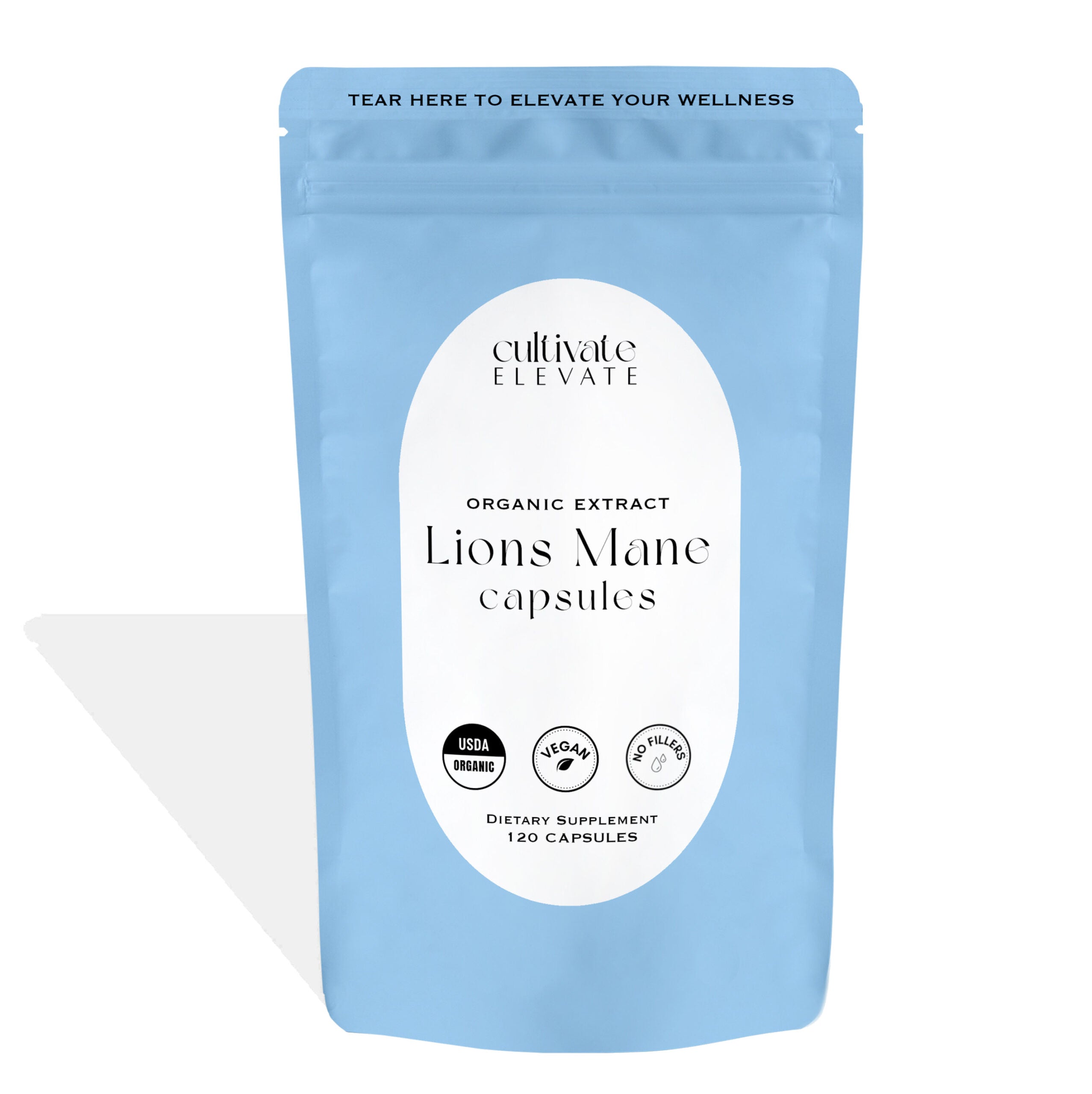 Cultivate Elevate - Organic Lion’s Mane Capsules
