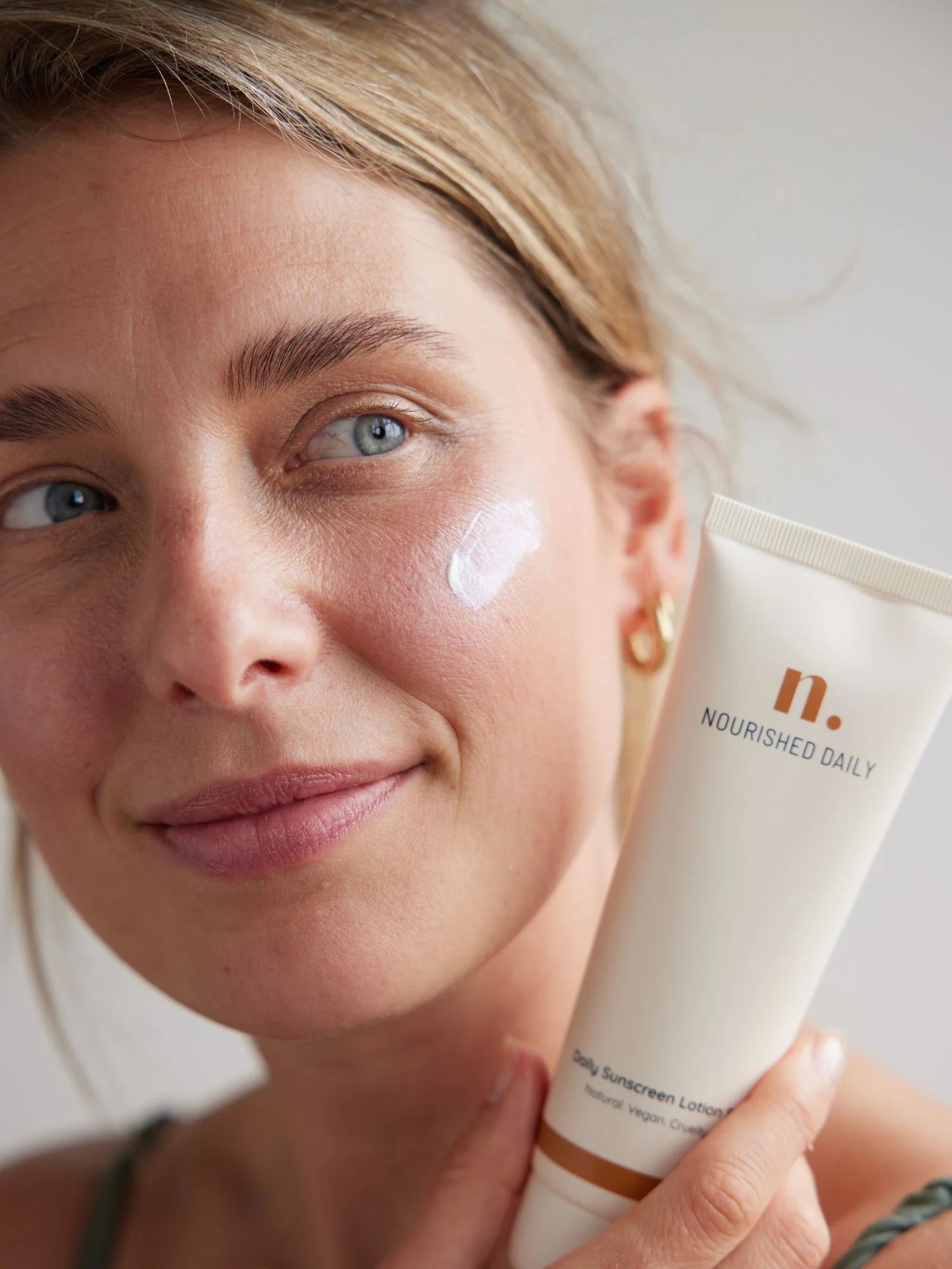 Nourished Daily - Face + Body Sunscreen Lotion SPF50