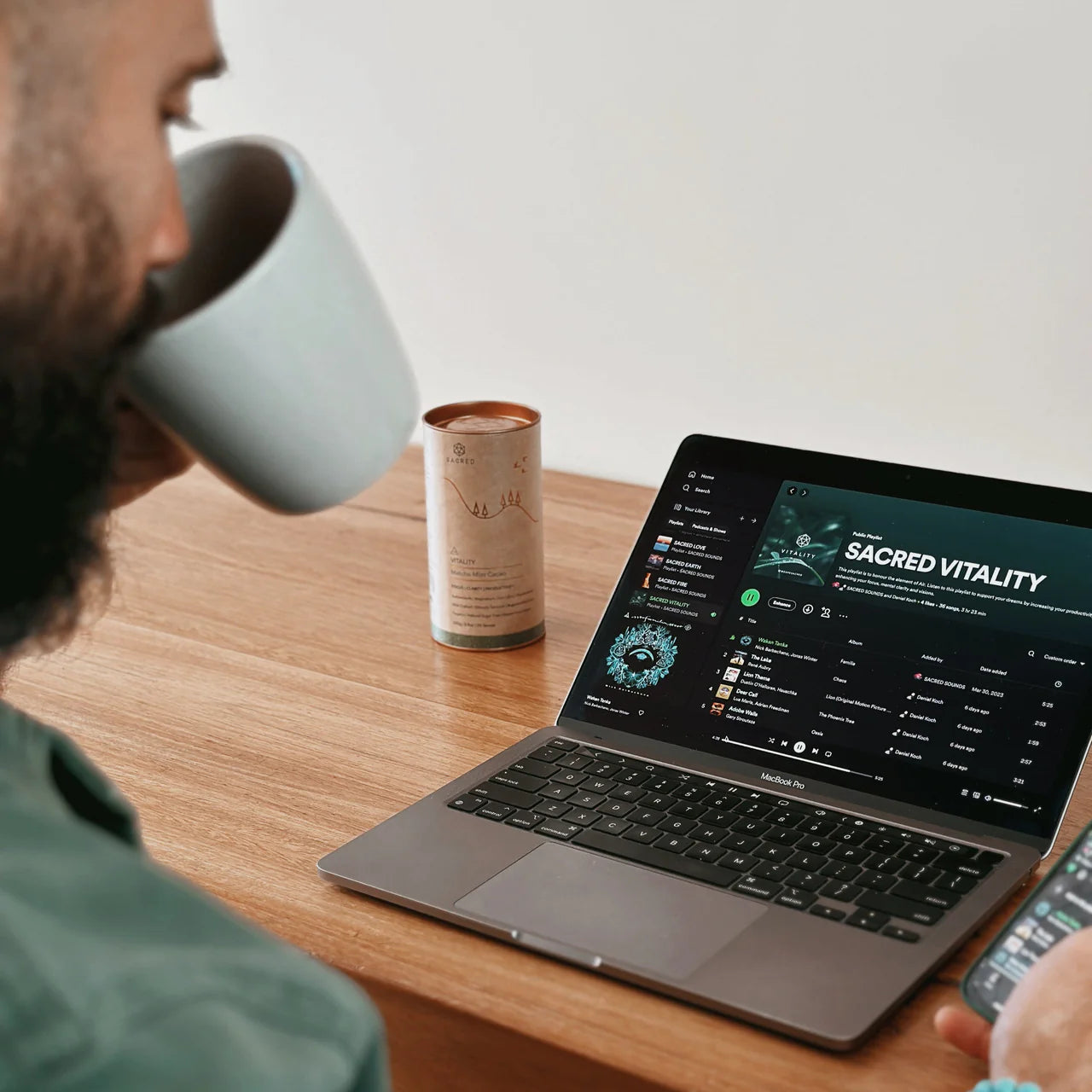 Sacred Taste - Matcha Mint Cacao